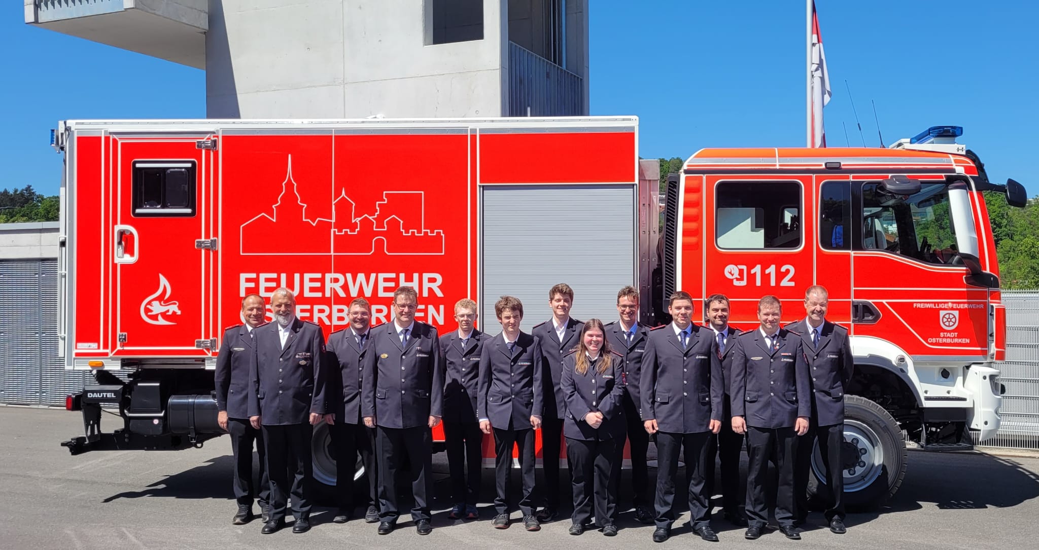 Gruppenbild Feuerwehr