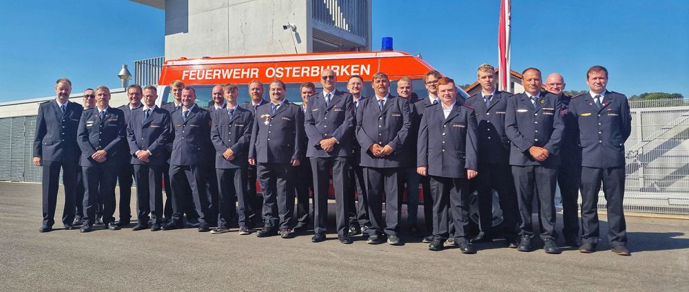 Neu ausgebildete Sprechfunker in Osterburken 