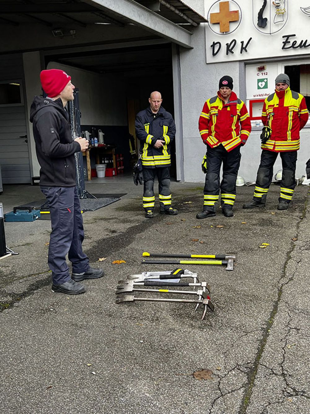 Halligan Tool Lehrgang bei der Feuerwehr 