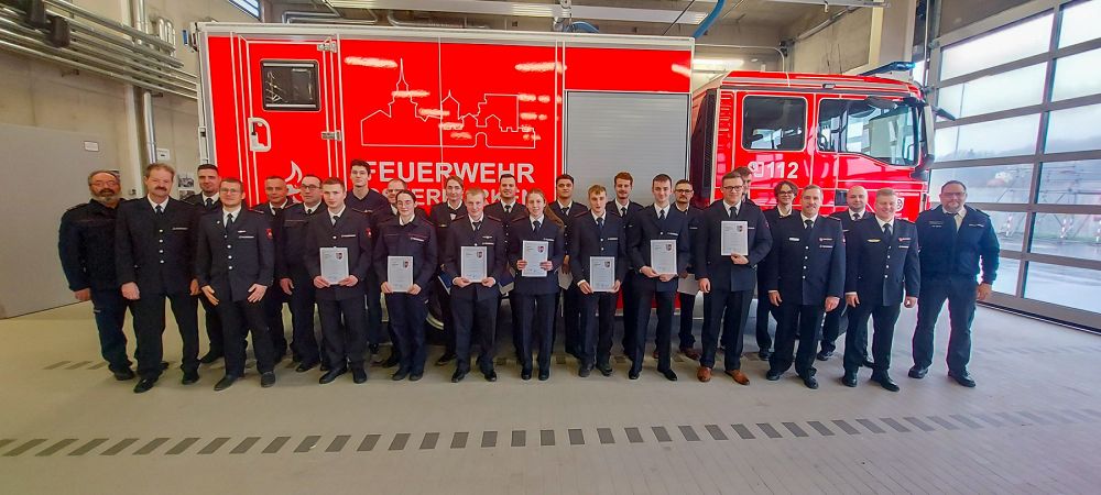 Atemschutgeräterträger*innen ausgebildet