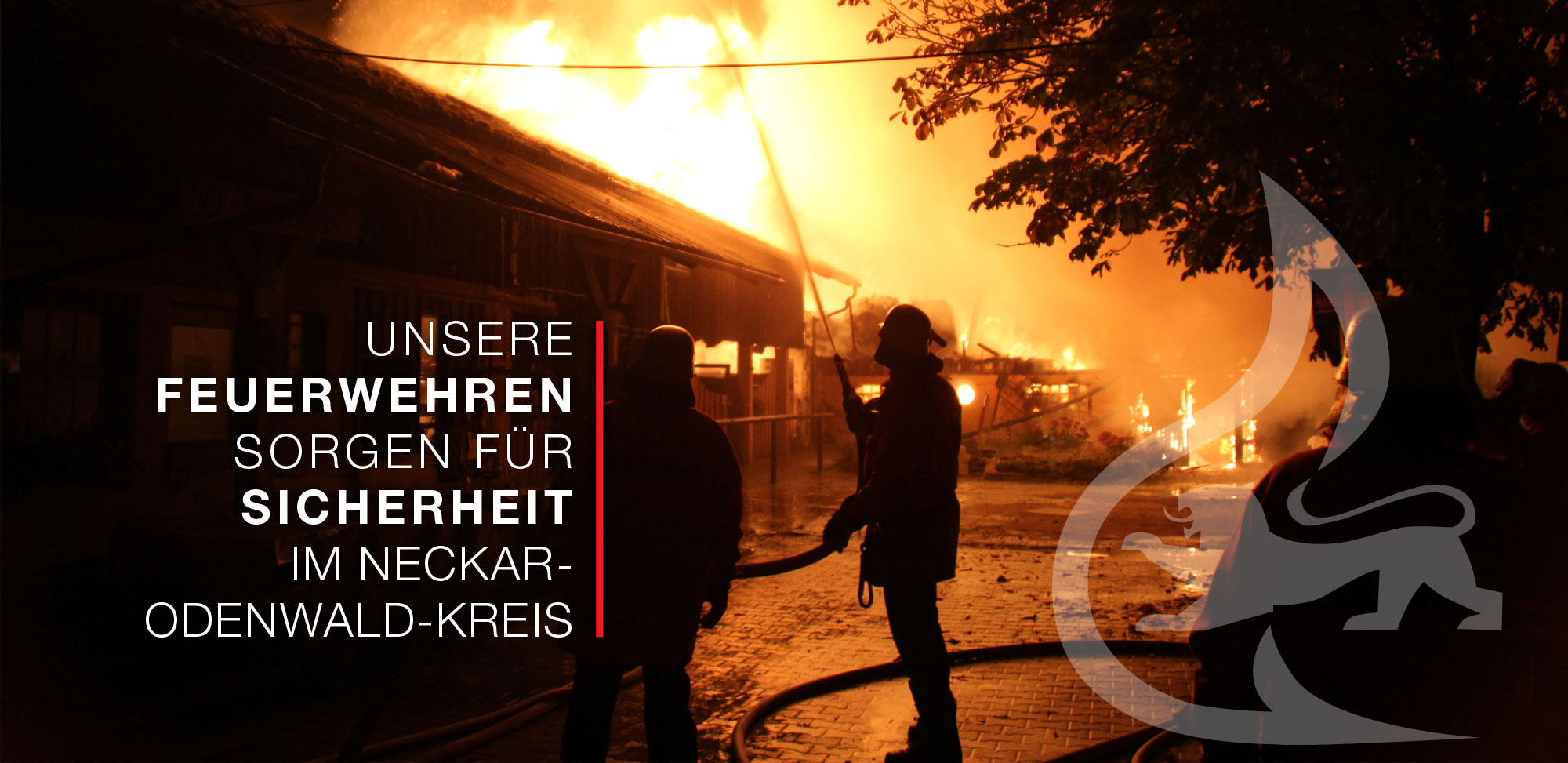 Unsere Feuerwehren sorgen für Sicherheit im Neckar-Odenwald-Kreis